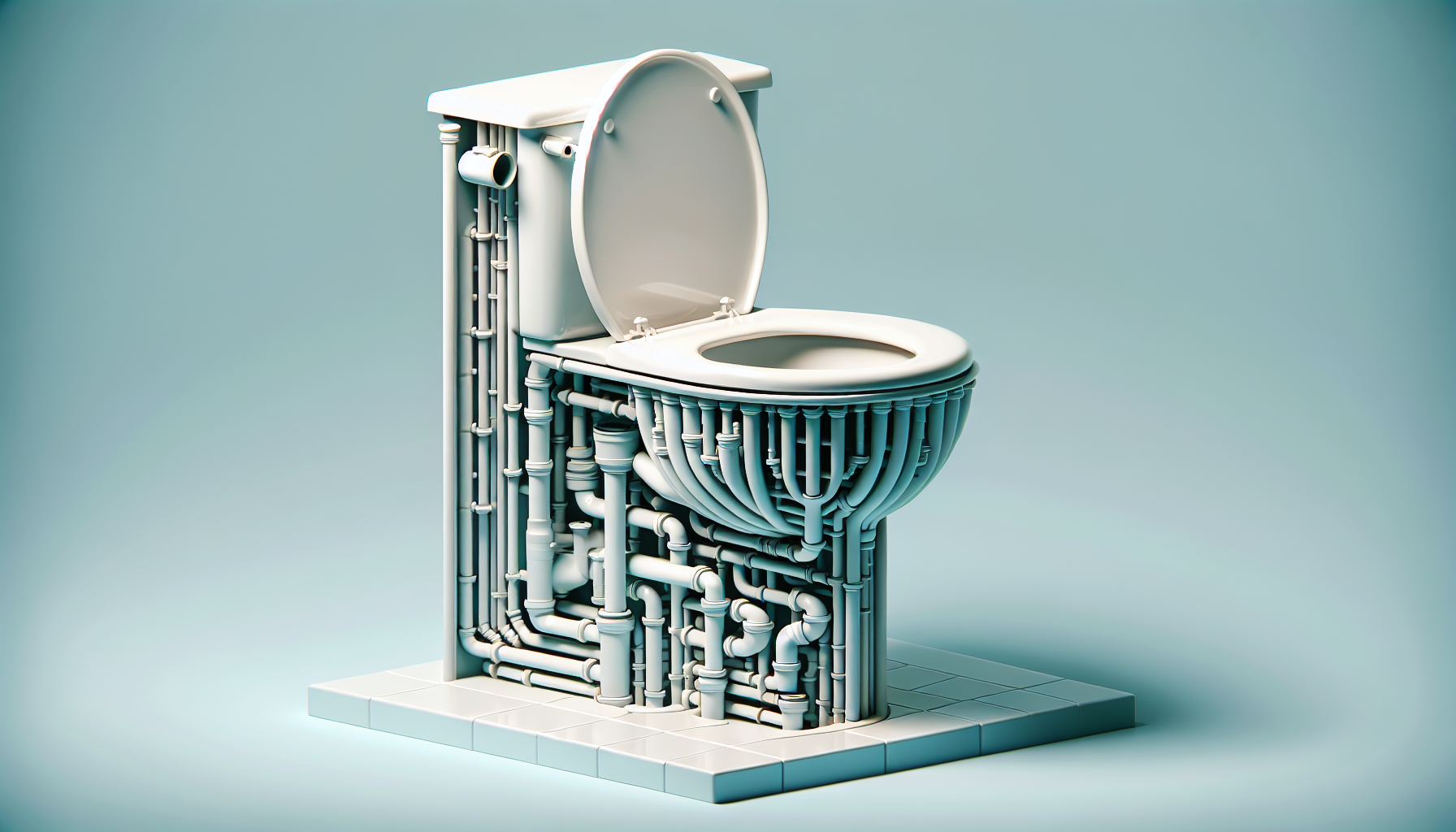 Toilet drain system